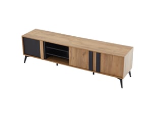 Meuble tv coloris marron  <strong></strong>  <strong></strong>