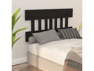 Tete de lit A poser largeur 183.5 cm   noir