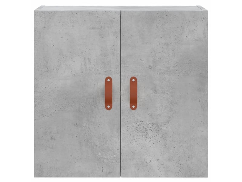  Armoire murale salon, meuble de rangement gris béton 60x31x60 cm bois d'ingénierie shl7260  - Conforama E