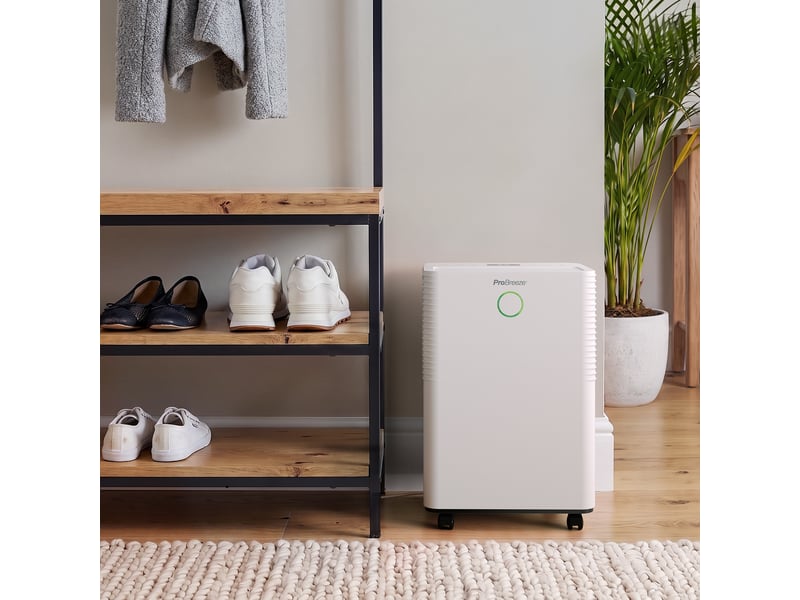  Pro Breeze Déshumidificateur OmniDry 10 L silencieux, compact et économe en énergie, avec mode séchage du linge  - Conforama B