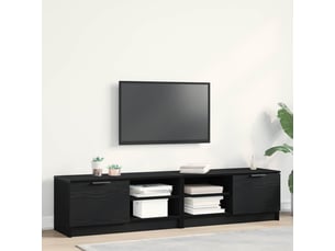 Meuble tv coloris noir 1 cm <strong></strong>  <strong></strong>