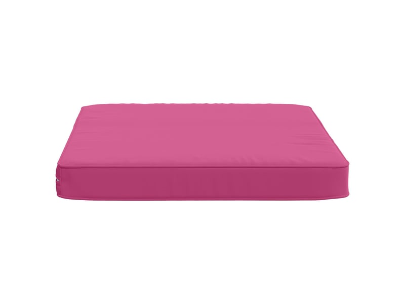Lot de 4 coussins de siège, coussins d'assise vught 100 % polyester rose cf60729 - Conforama D