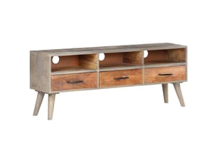 Meuble tv coloris gris 130 cm <strong></strong>  <strong></strong>
