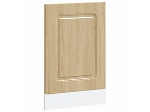 Panneau de lave-vaisselle kalmar chêne sonoma 45x1,5x57cm
