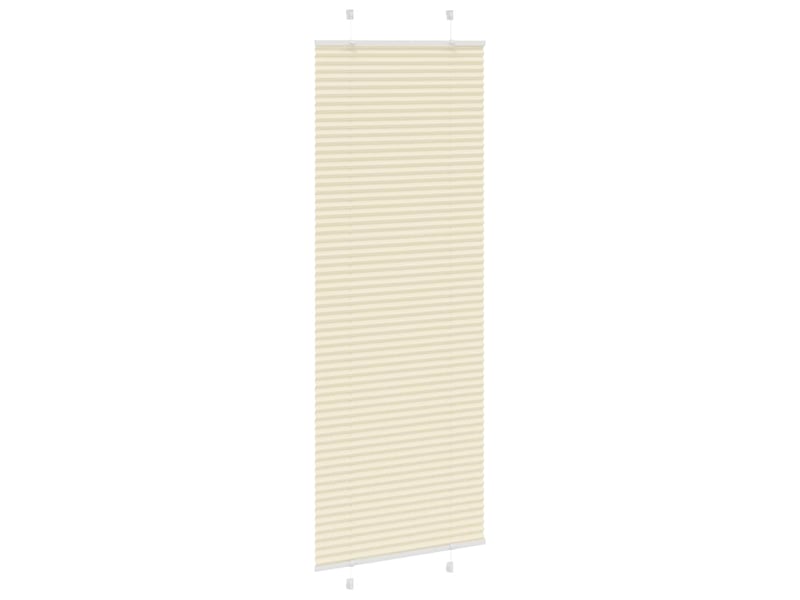  Store plissé, store de fenêtre crème 70x200 cm largeur du tissu 69,4 cm polyester cf46852  - Conforama C