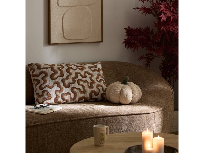  Coussin betima rectangulaire 50x80cm marron BETIMA - Conforama B