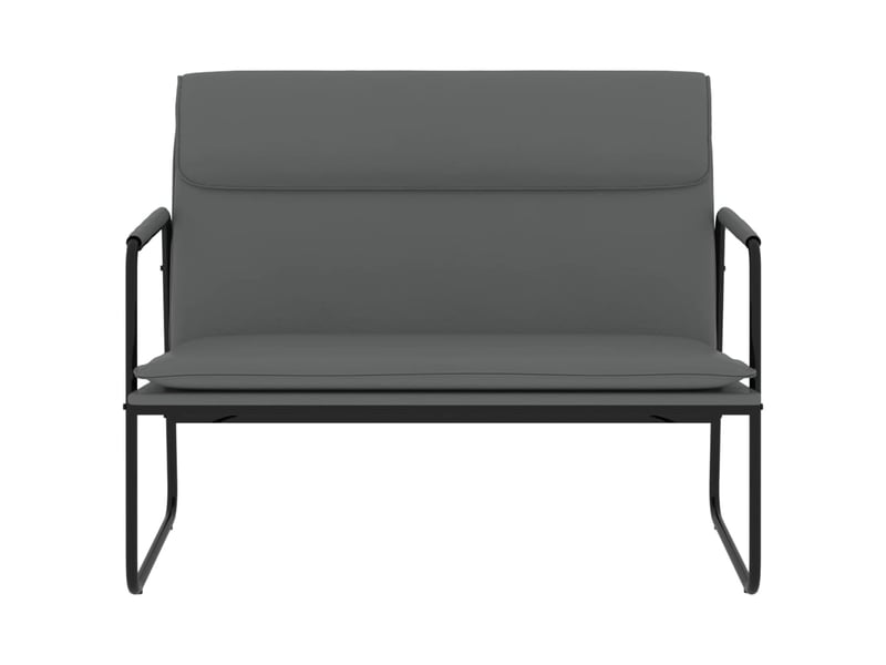  Banc chambre, banc de lit gris 100x64x80 cm similicuir  - Conforama C