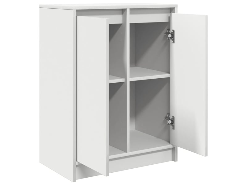  Buffet - bahut - meuble de rangement blanc 57x34x76 cm bois d'ingénierie  - Conforama E