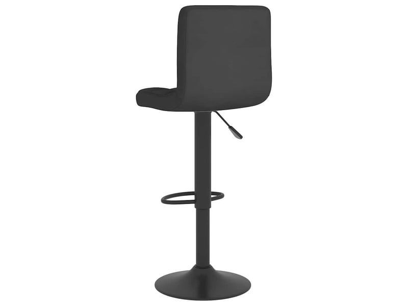  Tabouret de bar, chaise de bar noir tissu shl50161  - Conforama E