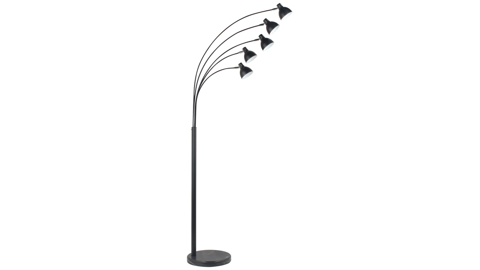 Lampadaire Métal 206 cm noir FIERO noir 200 Conforama