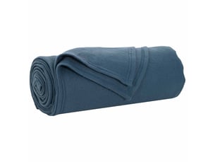 Plaid canapé bleu marine 170x130 cm 0.31 kg polaire