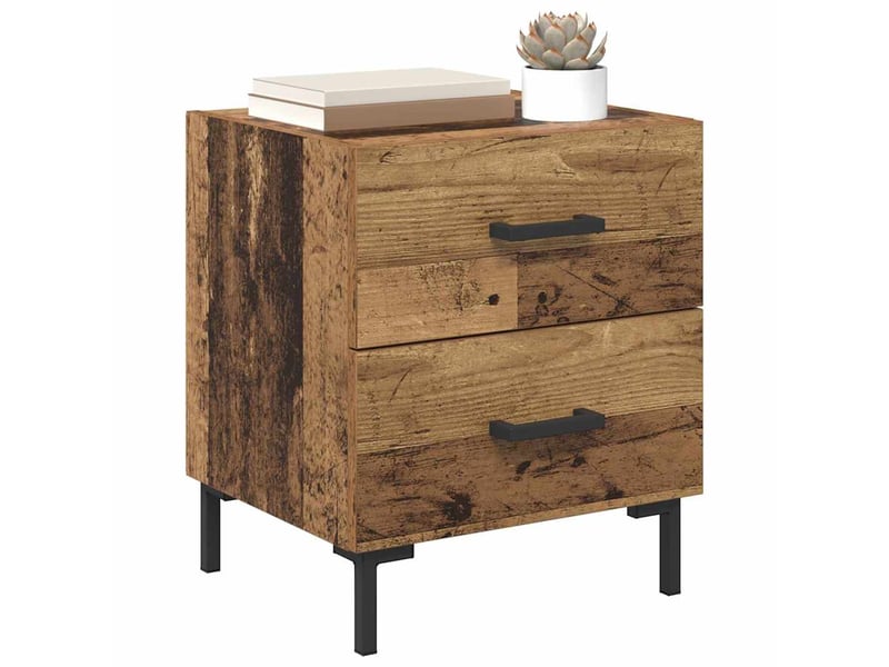  Table de chevet - cabinet de chevet - table de nuit bois ancien 40 x 35 x 47,5 cm  - Conforama B