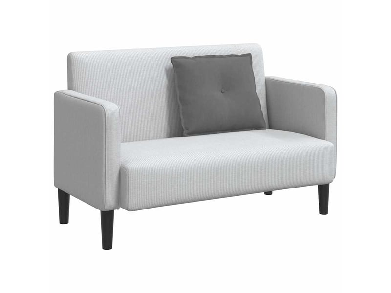  Coussin de dos, coussin de dossier gris foncé 60 x 50 cm tissu en microfibre cf54728  - Conforama C