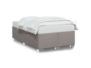 Lit 2 places 120x190cm    coloris taupe