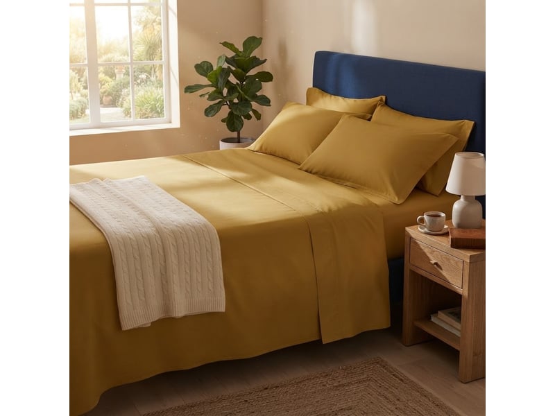  Drap plat en percale de coton confort  - Conforama E