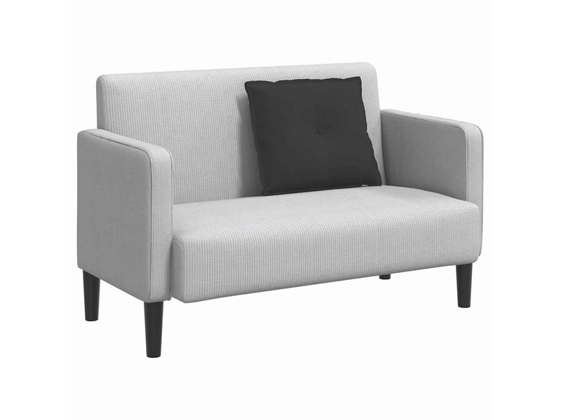  Coussin de dos, coussin de dossier noir 60 x 50 cm tissu en microfibre cf54847  - Conforama C