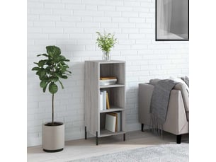 Buffet - bahut - meuble de rangement sonoma gris 34,5x32,5x90 cm bois d'ingénierie