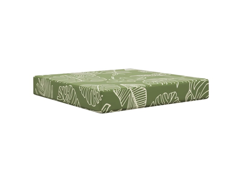  Coussin de canapé d'extérieur, coussin de chaise polyester modèle feuille cf54101  - Conforama A
