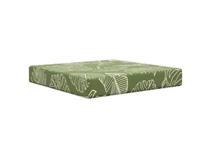 Coussin de canapé d'extérieur, coussin de chaise polyester modèle feuille cf54101