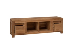 Meuble tv coloris marron 110 cm <strong></strong>  <strong></strong>
