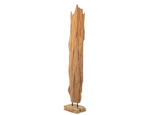 Sculpture déco en bois mira 183cm naturel