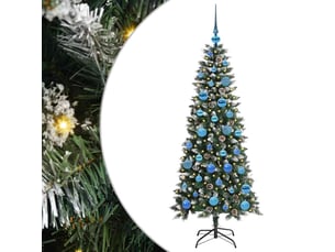 Sapin de noël artificiel, arbre de noël vert 150 cm pvc, plastique et acier shl8983