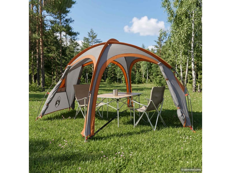  Tente de camping, tente de trekking avec housse de pluie résistante à l'eau shl67709  - Conforama C