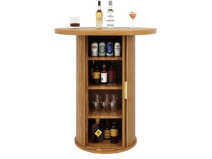 Bar coloris bois clair MIVRAY  
