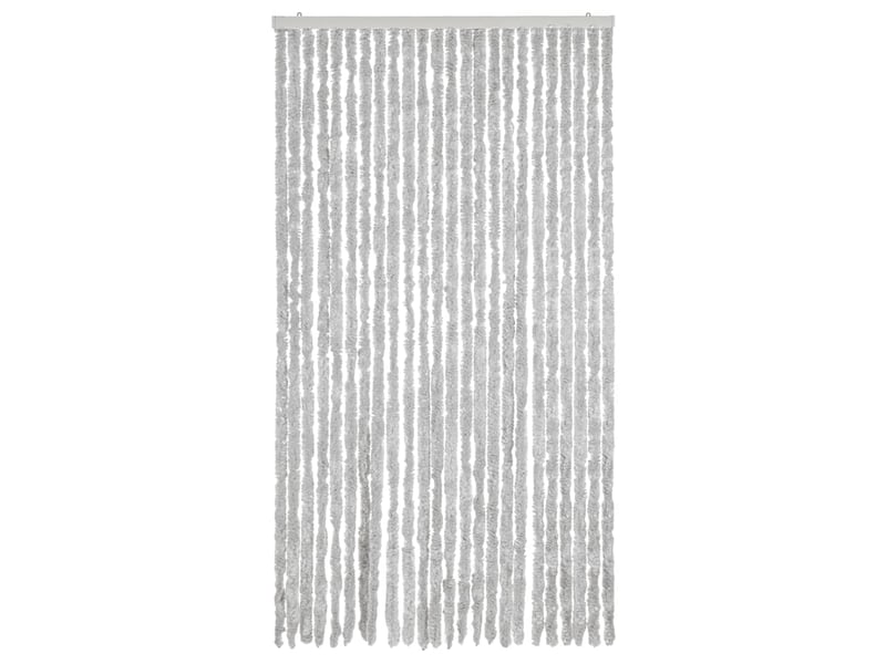  Rideau anti-mouches, moustiquaire gris 100x220 cm chenille cf43516  - Conforama C