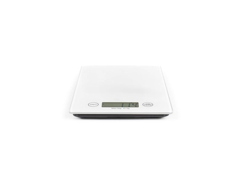  Balance de cuisine electronique ultra fine dom451w verre 5 kg lcd tare blancnoir LIV1710891821087 - Conforama D