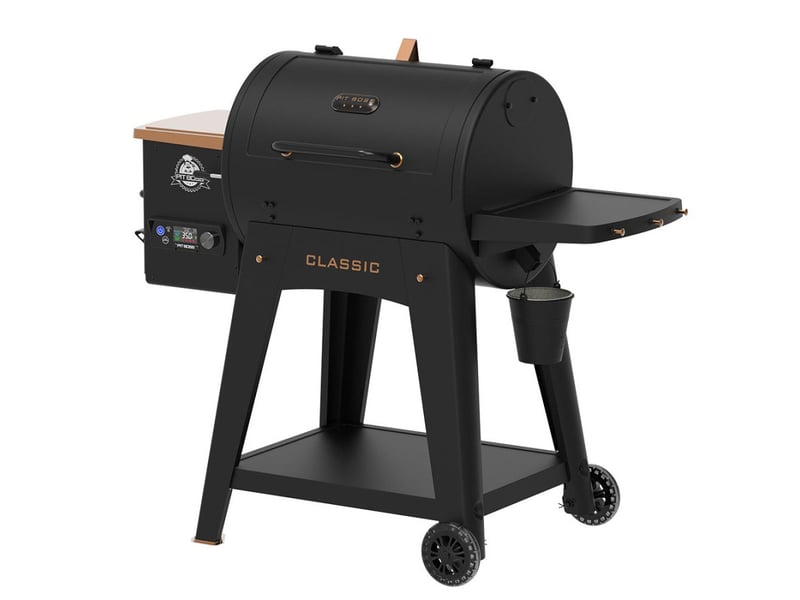  Barbecue à pellets onyx classic 700 + housse - pit boss  - Conforama C
