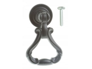 Bouton de meuble rétro noir km-070