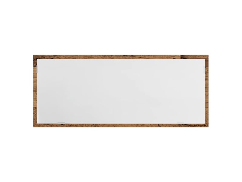  Miroir de salle de bain, miroir de toilette à led vieux bois bois d'ingénierie cf62521  - Conforama E