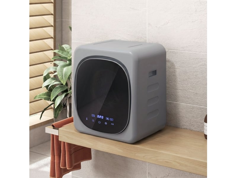  Sèche-linge à évacuation 48x40x56 cm 4 kg 800 w métal argent  - Conforama C