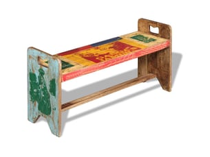 Banc  coloris multicolore <strong></strong> <strong></strong>