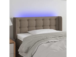 Tete de lit A poser largeur 93 cm taupe