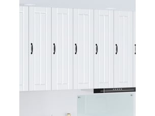 Meuble mural de cuisine, armoire de cuisine blanc 30x31x100cm bois d'ingénierie shl7399