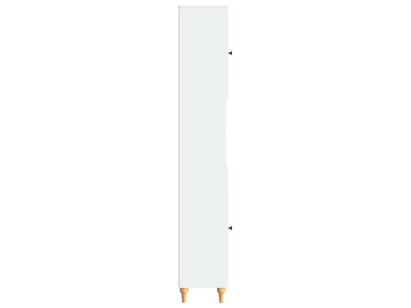  Colonne de salle de bain avec étagère ouverte alkmaar blanc  - Conforama E