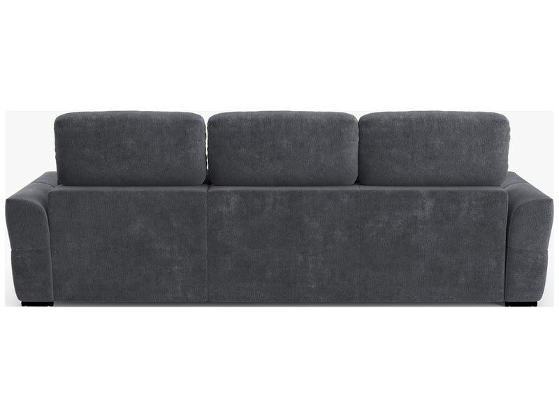 Canapé d'angle convertible réversible 3 places AUSTIN coloris gris - Conforama D