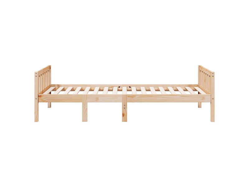  Lit pour enfants - lit jeune sans matelas 90x190 cm bois de pin massif  - Conforama E