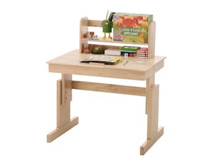 Bureau enfant 80 cm coloris naturel