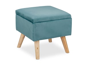 Pouf / repose pied HELLOSHOP 26  bleu