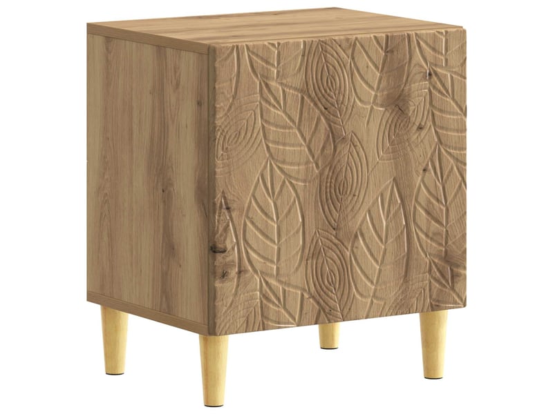  Table de chevet - cabinet de chevet - table de nuit 2 pièces chêne artisanal 43 x 34,5 x 50 cm  - Conforama C