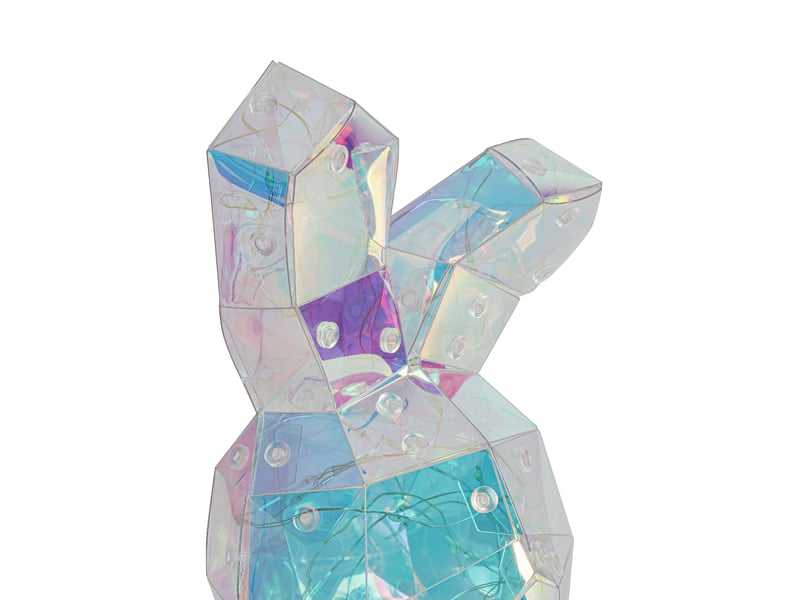 VEILLEUSE LAPIN H25C LAPIN - Conforama L