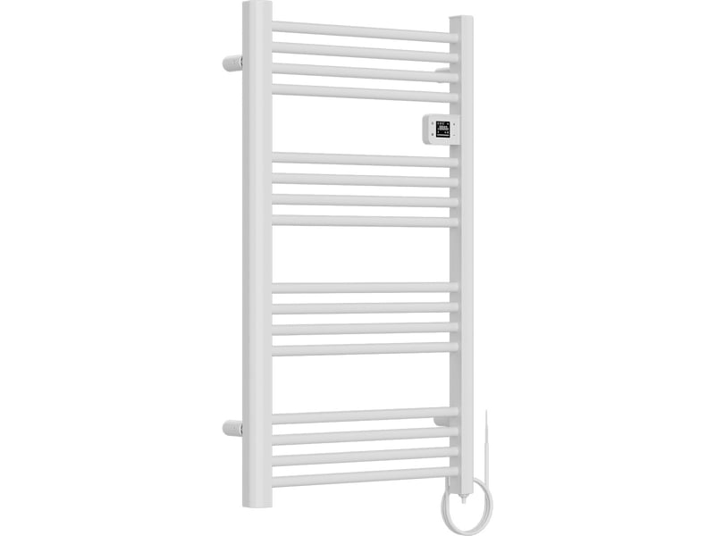  Voltman-sèche serviette aluminium 500w barres rondes - blanc - voltman  - Conforama A
