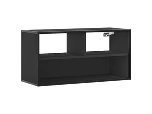 Meuble tv coloris noir 80 cm   