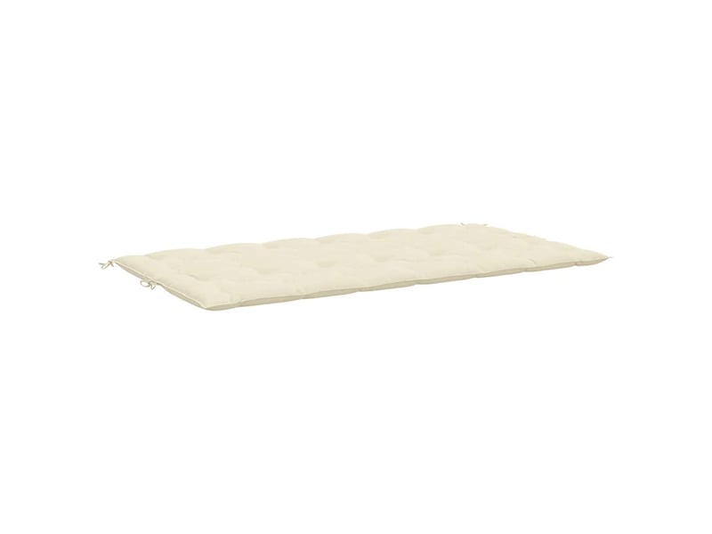  Coussin de banc de jardin, coussin d'assise blanc crème tissu oxford cf52666  - Conforama D