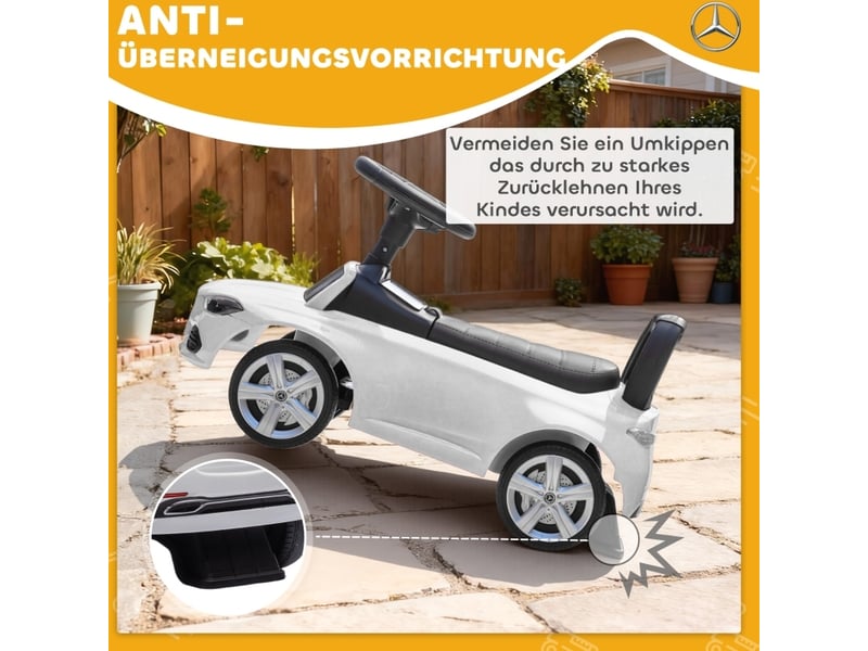  Porteur mercedes-benz classe c 65x28x39 cm blanc  - Conforama E