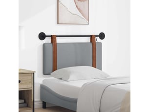 Tete de lit A poser largeur 100 cm <strong></strong> <strong></strong> argenté