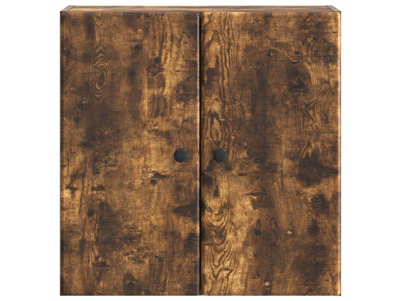  Armoire murale salon, meuble de rangement 59x31x60 cm bois d'ingénierie chêne fumé shl7098  - Conforama D